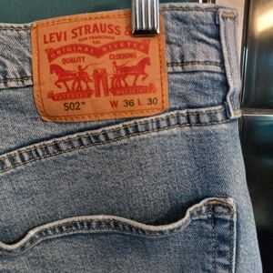 Levi"s - 502-Distressed Women's Jeans-SZ 36W/32L